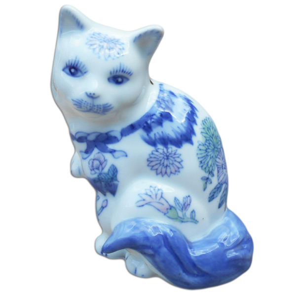 Buy This Blue & White China Cat